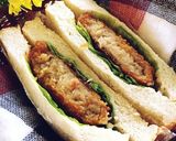 ロースハムと野菜たっぷり★もりもりサンド作り方7写真