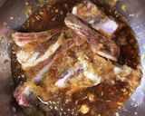 家のグリルで焼く和風スペアリブ作り方1写真