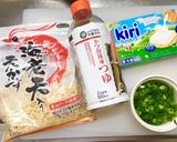 たぬきチーズおにぎり作り方1写真