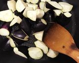 簡単！15分☆なすと平天の煮物作り方3写真