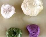 発酵1分！時短パン★お花畑で親子猫パン作り方7写真