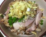 鶏もも肉の簡易薫製（緑茶）作り方4写真
