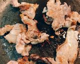豚肉と椎茸の中華風茶漬け作り方2写真