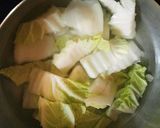 白菜と春菊の柚子胡椒ポン酢和え♪作り方3写真