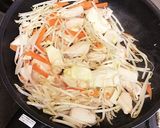 お手軽！鶏むね肉の梅肉野菜炒め作り方5写真