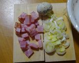 脅威コンビニ炒飯おにぎり炒め作り方2写真