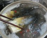 タケノコと生ワカメの吸い物（トロミ風）作り方7写真