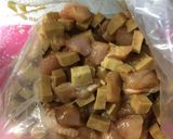 鶏胸肉と高野豆腐のザンギ(唐揚げ)作り方1写真