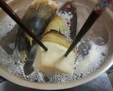 タケノコと生ワカメの吸い物（トロミ風）作り方9写真