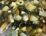 タケノコと生ワカメの吸い物（トロミ風）作り方28写真