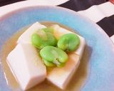 あと一品に！お豆腐と空豆の和風ジュレ作り方6写真