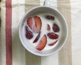 いちごミルク*甘さセルフ調節作り方1写真