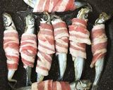 ししゃもの肉巻き照り焼き作り方3写真