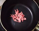 うちのお味噌汁 豚ひき肉＆もやし＆コーン作り方1写真