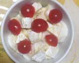 ワインと♪長芋とミニトマトのチーズ焼き作り方3写真