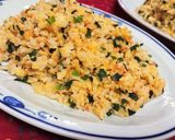 カルシウム強化【干しエビチャーハン】作り方8写真