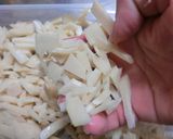 筍とハムのマヨチーズ冷製スパゲッティ作り方4写真