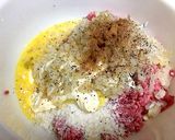 超ジューシーハンバーグのロコモコライス作り方3写真