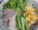 サラダチキンで夏うどん作り方4写真