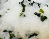 ●かんたんお粥●わかめと大根おろしのお粥作り方3写真