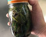 葉わさび・花わさびの醤油漬け作り方7写真