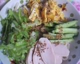 サラダチキンで夏うどん作り方5写真