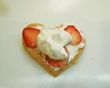 四つ葉のクローバーのショートケーキ作り方10写真