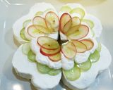 四つ葉のクローバーのショートケーキ作り方17写真