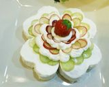 四つ葉のクローバーのショートケーキ作り方19写真