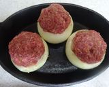 ソースが決め手♪玉葱の肉詰め作り方12写真