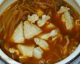 鶏むね肉ともやし しめじのケチャップ煮✿作り方5写真