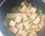 うすいえんどうと高野豆腐の卵とじ作り方3写真