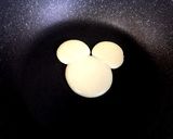 隠れミッキーのパンケーキ作り方4写真