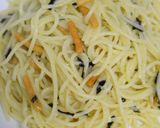 超簡単＊お茶漬けの素で和風パスタ作り方7写真