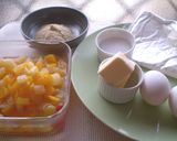 フライパンで作るフルーツミックスケーキ♪作り方1写真