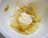 簡単！マッシュしなし☆ポテトサラダ作り方2写真