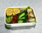 ソーセージのたまごロール作り方4写真