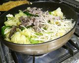 【絶品】豚バラ肉と野菜の餡かけ焼きそば♪作り方2写真