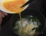 小松菜と卵の簡単スープ♪作り方3写真