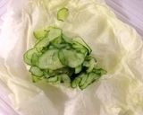 弁当箱で仕上げるたっぷりスパゲティサラダ作り方3写真