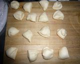 ひな祭り　三色パンだんご！？作り方3写真