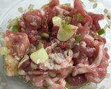 食べ盛りを黙らせる!ねぎ塩豚丼作り方2写真