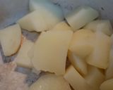 ふっくら☺️焼き芋もろこし餅作り方1写真