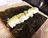 サーモンとアボカドの生ハム巻き寿司作り方6写真