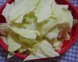 キャベツの味噌汁♪レンジで甘味を引き出す作り方1写真