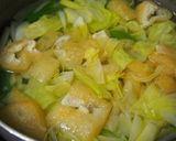 キャベツの味噌汁♪レンジで甘味を引き出す作り方3写真