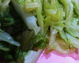 春キャベツ。外葉で一品作り方4写真