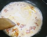 簡単！スモークサーモンのクリームパスタ作り方6写真