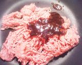 簡単!しいたけ味噌ミンチチーズ焼き作り方2写真
