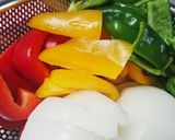 お弁当にも☆ 彩り野菜炒め≦ФωФ≧作り方2写真